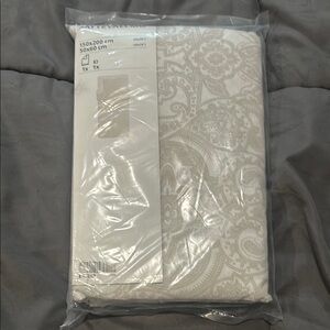 IKEA Beige Patterned Bedding Set